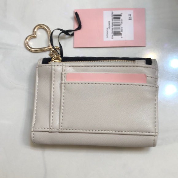 Juicy Couture Liquorice & Angel Royal Couture Double Sided Trifold Wallet NWT - Picture 8 of 16